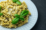 Pasta en crema de albahaca y pistacho - Chef James