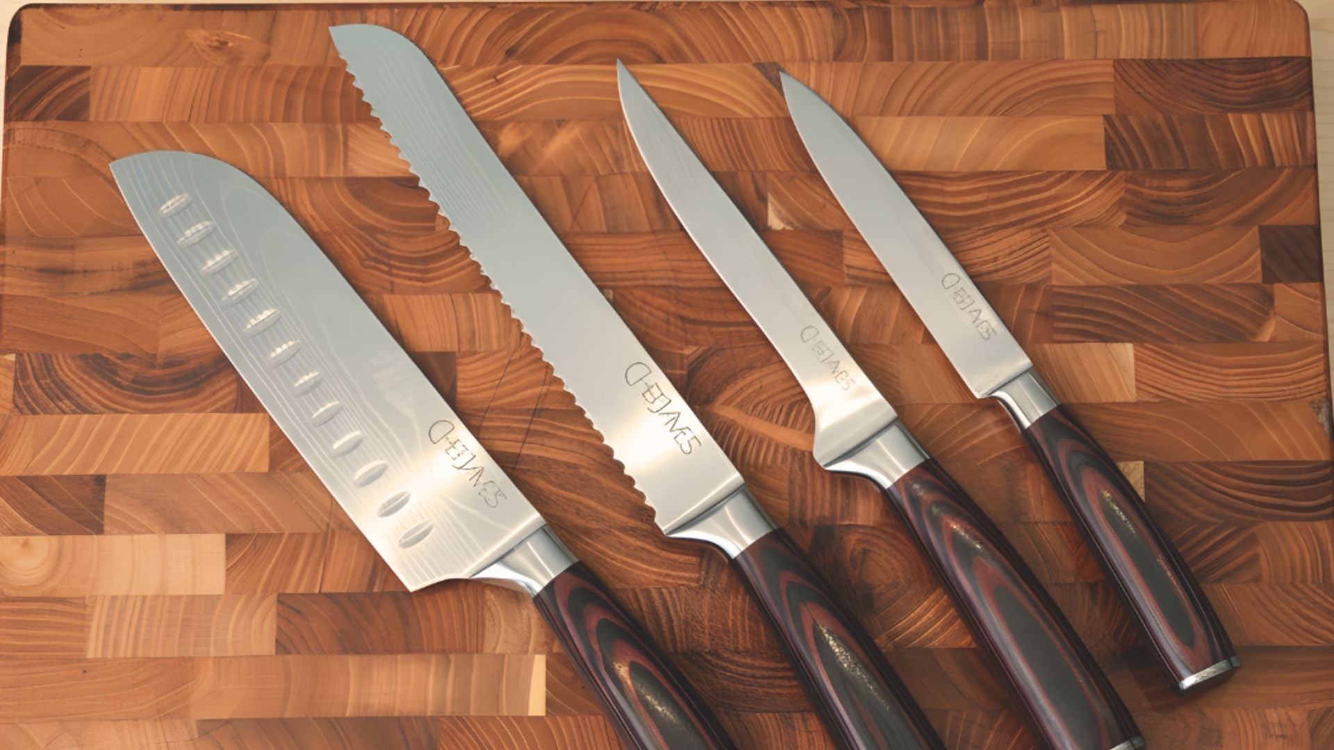 Los 4 cuchillos que realmente necesitas en casa