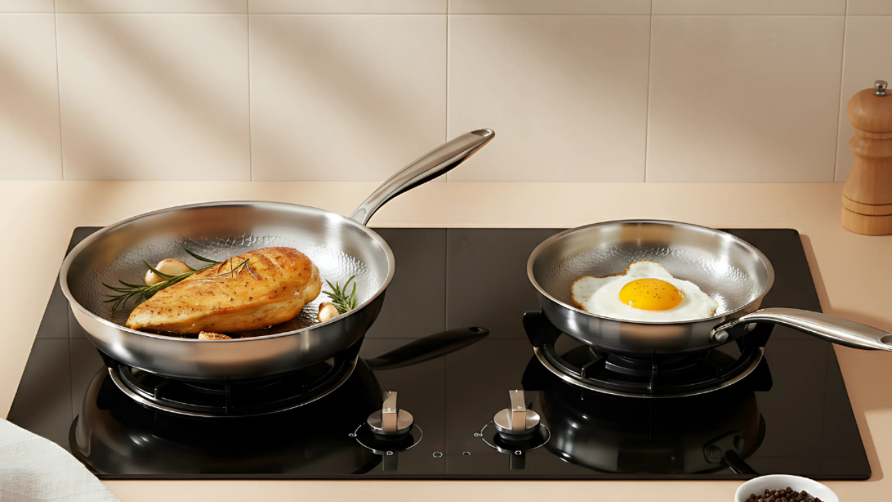 ¿Qué sartenes son mejores? Descubre los materiales más seguros para cocinar