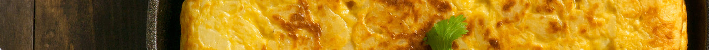 Tortilla perezosa de papa