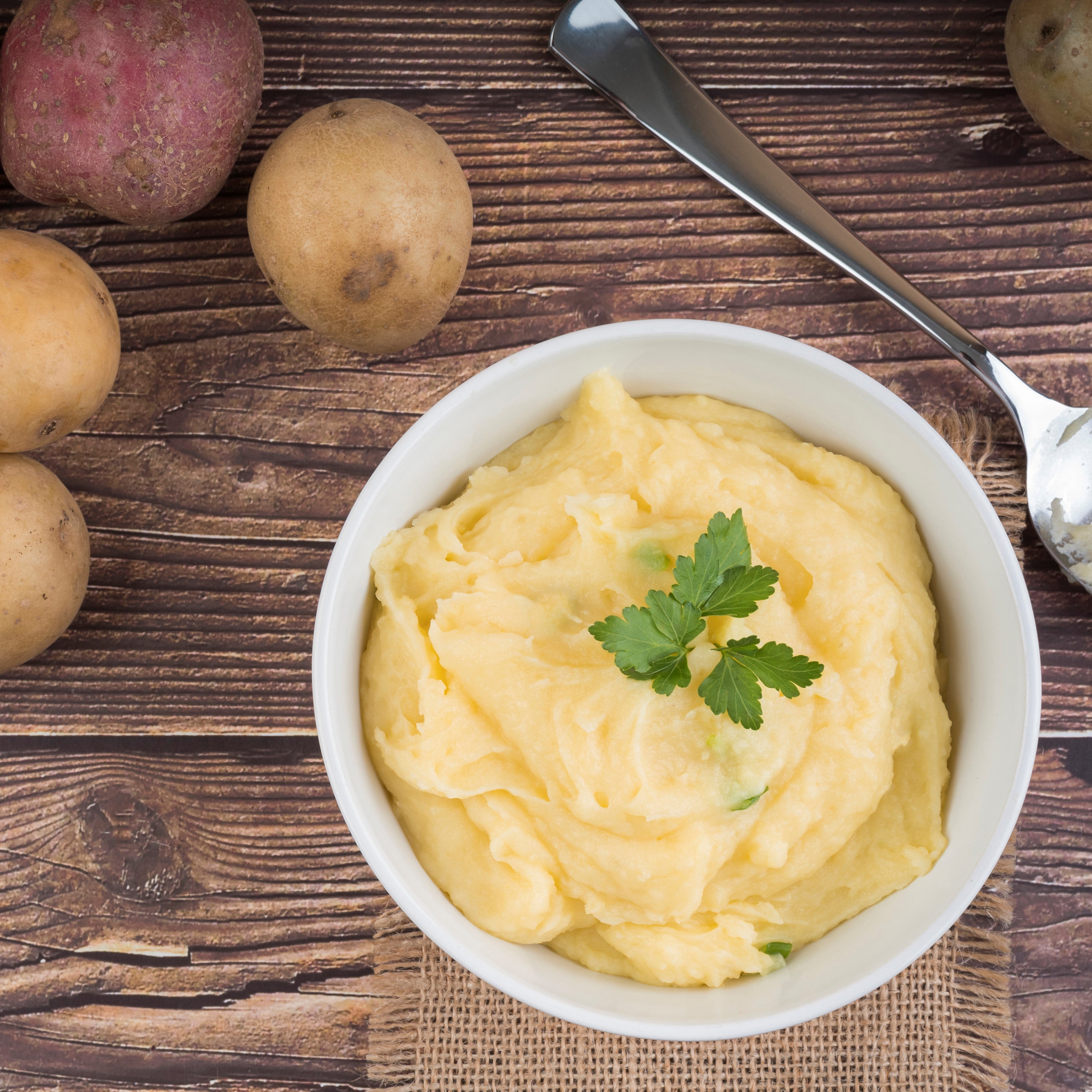 Puré de papas cremoso