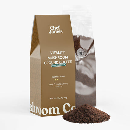 Vitality Mushroom Coffee (Medium Roast)
