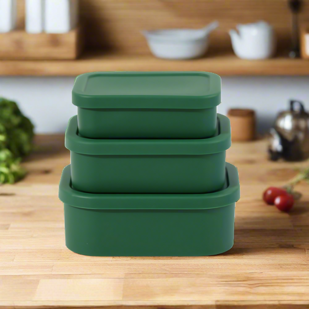 Exclusive Pre-Sale - Mealbox by Chef James: Silicone Food Storage Containers (6 pieces)