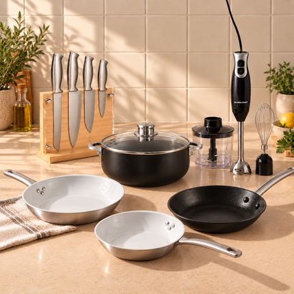 PRE ORDER: Chef James Cookware & Prep Bundle - Siéntese Quien Pueda Exclusive Deal