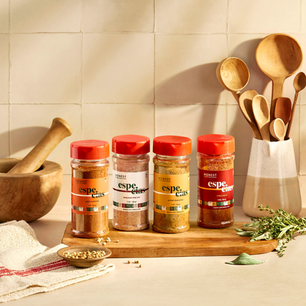 Chef James Bundle: Titanium Pan Set + Honest Farm Spices