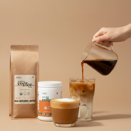 The Ultimate Functional Coffee Stack – Mushroom Coffee + Collagen Creamer + FREE EBOOK