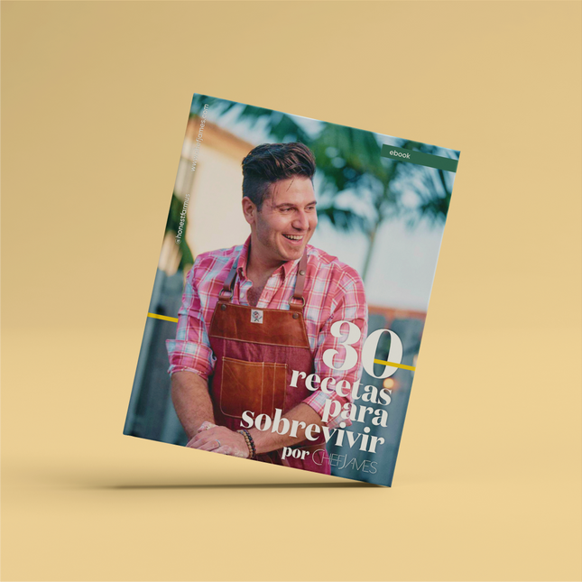 Ebook: 30 Recipes to Survive - Spanish Version