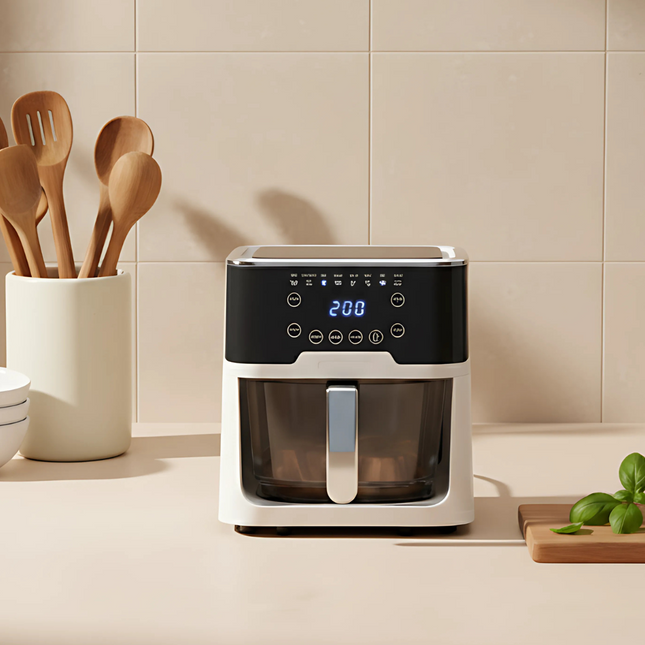Chef James Turbo Crunch Glass  Airfryer 2.0