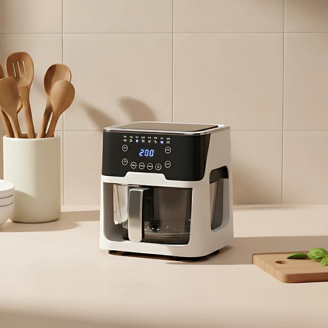 Chef James Turbo Crunch Glass  Airfryer 2.0