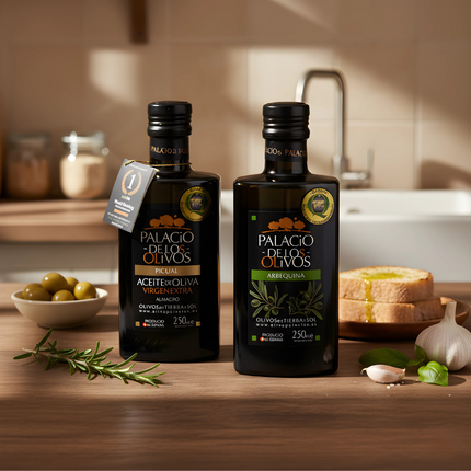 Palacio de los Olivos Bundle – Arbequina & Picual 250ml (Special Edition)