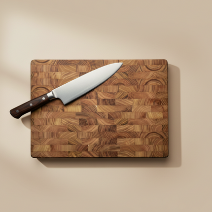 Chef James Bundle: Knife Set 3.0 + Butcher Board + Salt & Pepper Grinder Set