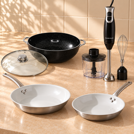 Chef James Ceramic Cookware Bundle — Save $199 + FREE Shipping