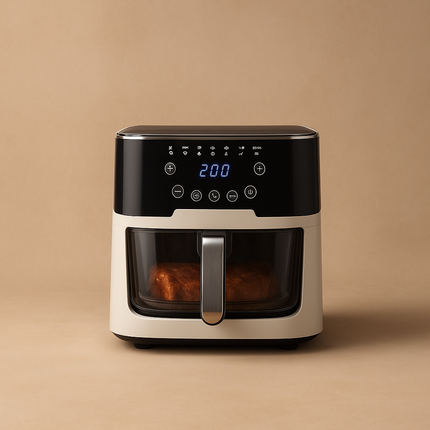 Chef James Turbo Crunch Glass  Airfryer 2.0