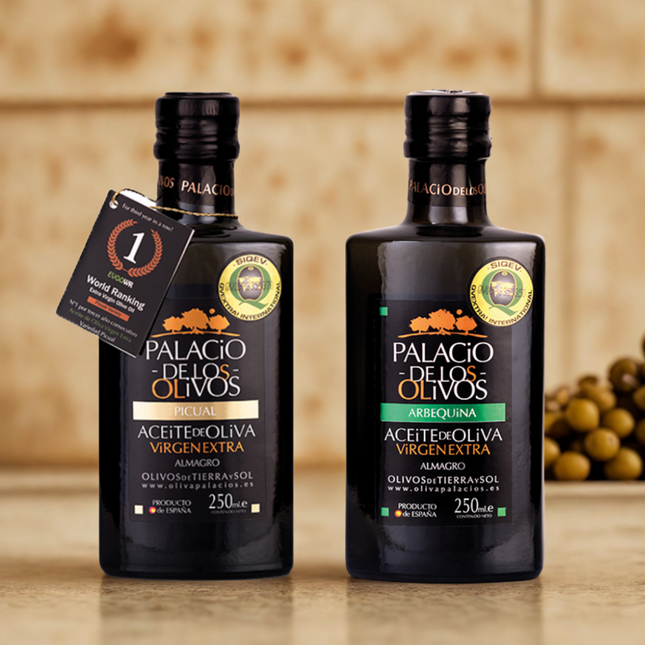Palacio de los Olivos Bundle – Arbequina & Picual 250ml (Special Edition)