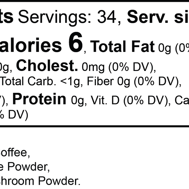 Vitality Mushroom Coffee (Medium Roast)